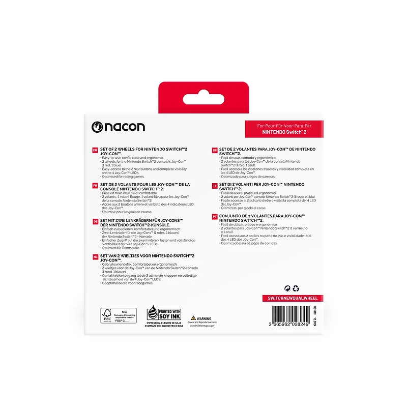 Nacon Dual Wheel Set (Nintendo Switch 2)