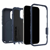 OtterBox Étui Defender Pro MagSafe avec Contrôle de la Caméra Riverside (Bleu) pour iPhone 17