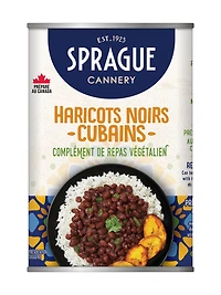 Sprague haricots noirs cubains 398 ml