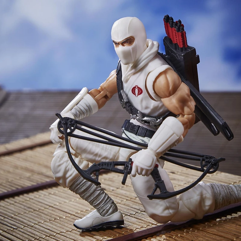 G.I. Joe Classified Series Series Storm Shadow Action Figure 35 Collectible Toy, Multiple Accessories Custom Package Art