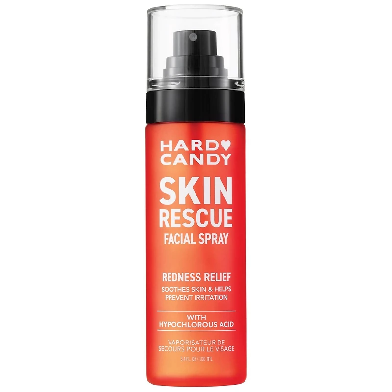 Hard Candy Vaporisateur de Secours pour la Peau, Acide Hypochloreux, Soulagement des Rougeurs, Brume Apaisante pour le Visage