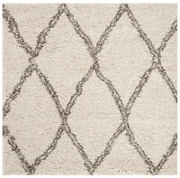 SAFAVIEH Hudson Adella Geometric Diamonds Shag Area Rug