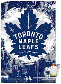 NHL Toronto Maple Leafs - Maximalist Logo 23 Wall Poster, 22.375" x 34"