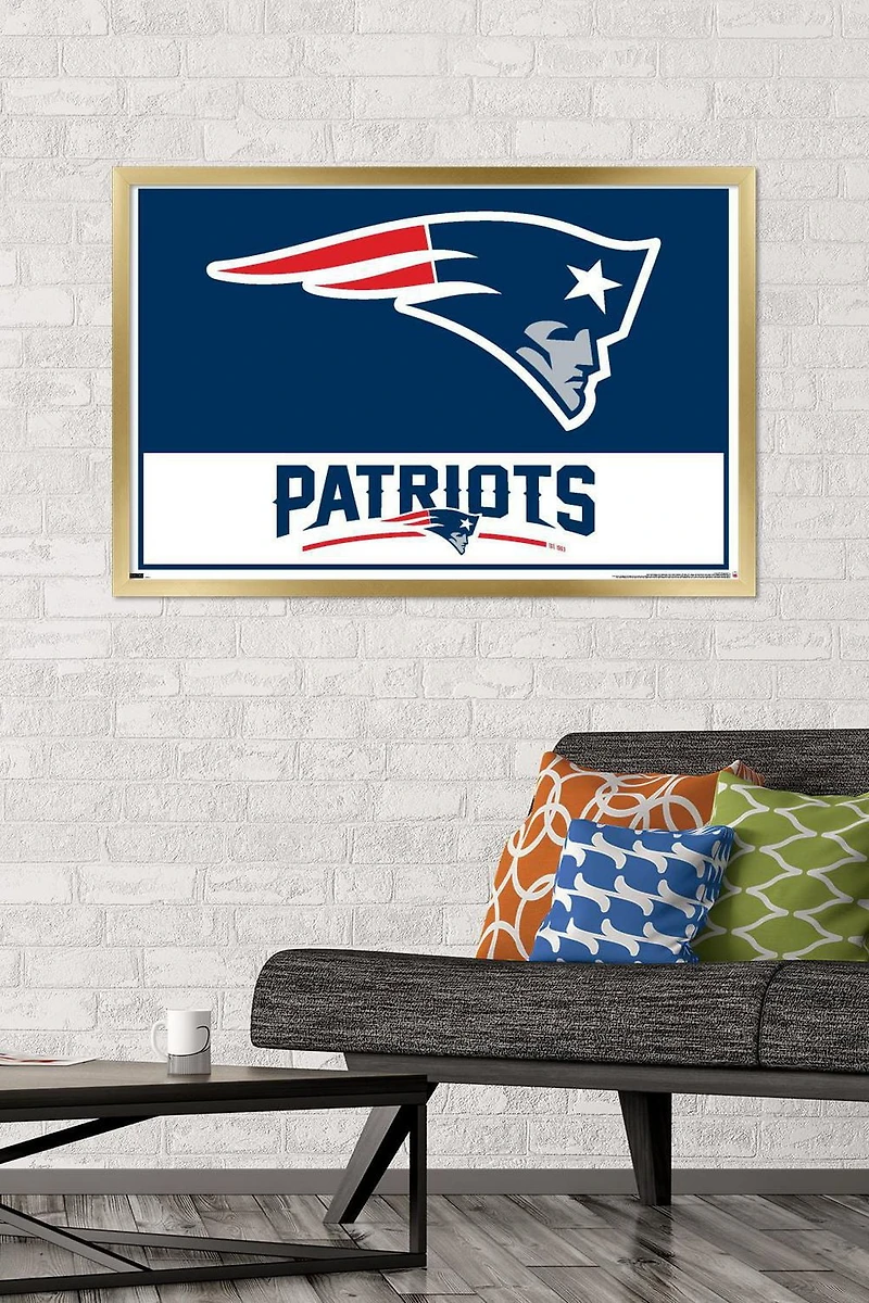 NFL New England Patriots - Logo 21 Wall Poster