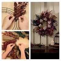 FloraCraft Wire Wreath Form 18 Inch Green