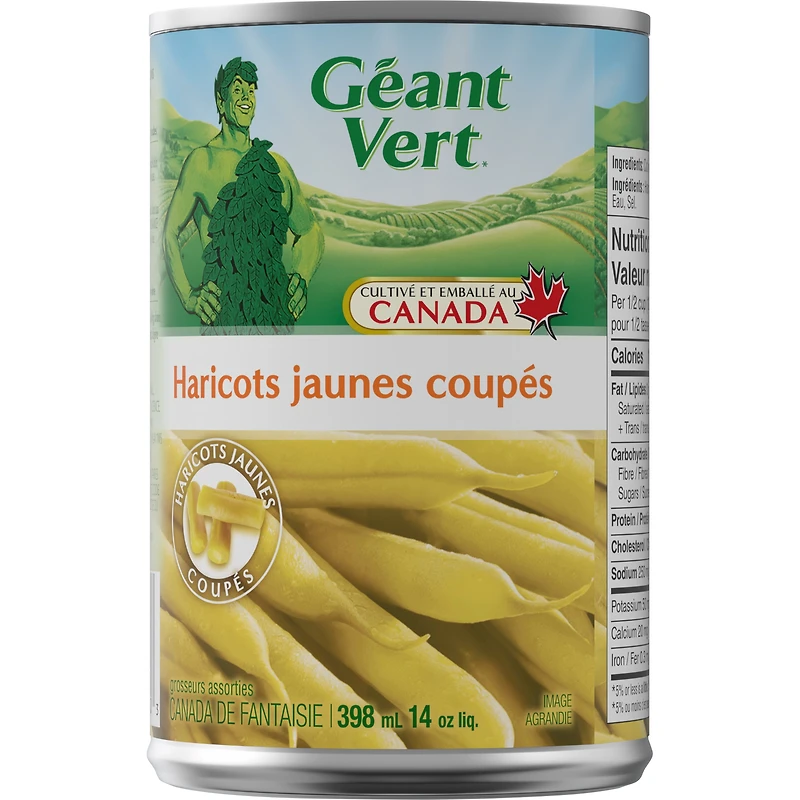 Green Giant Haricots Jaunes Coupés