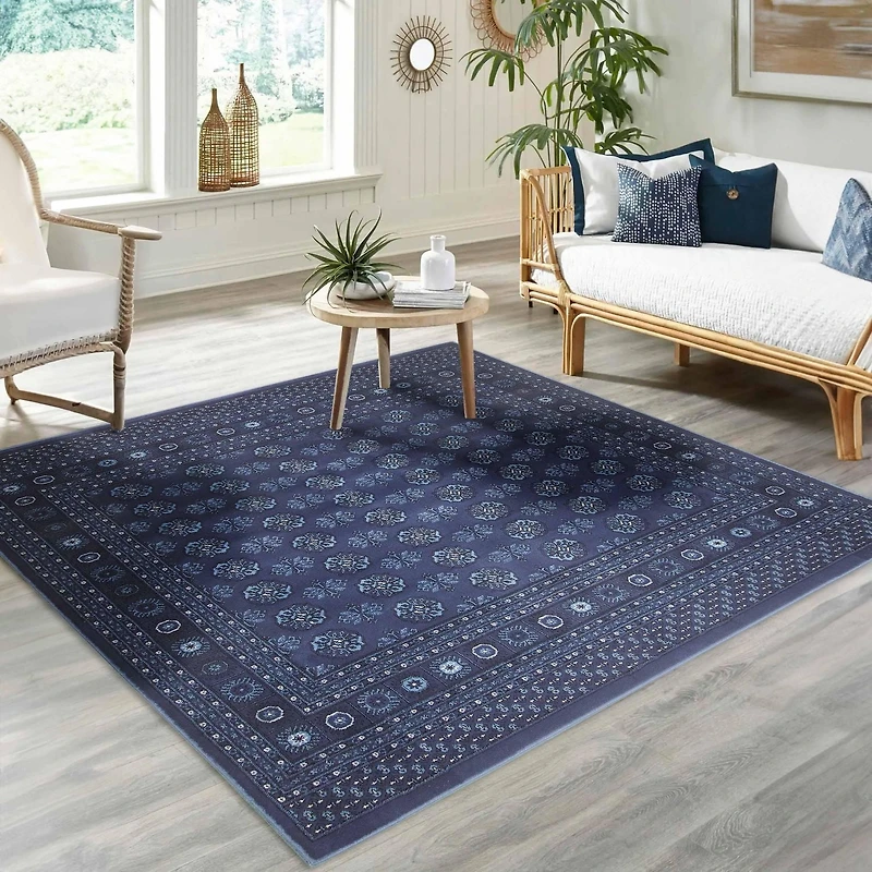 ECARPET Bokhara Traditional Oriental Area Rug