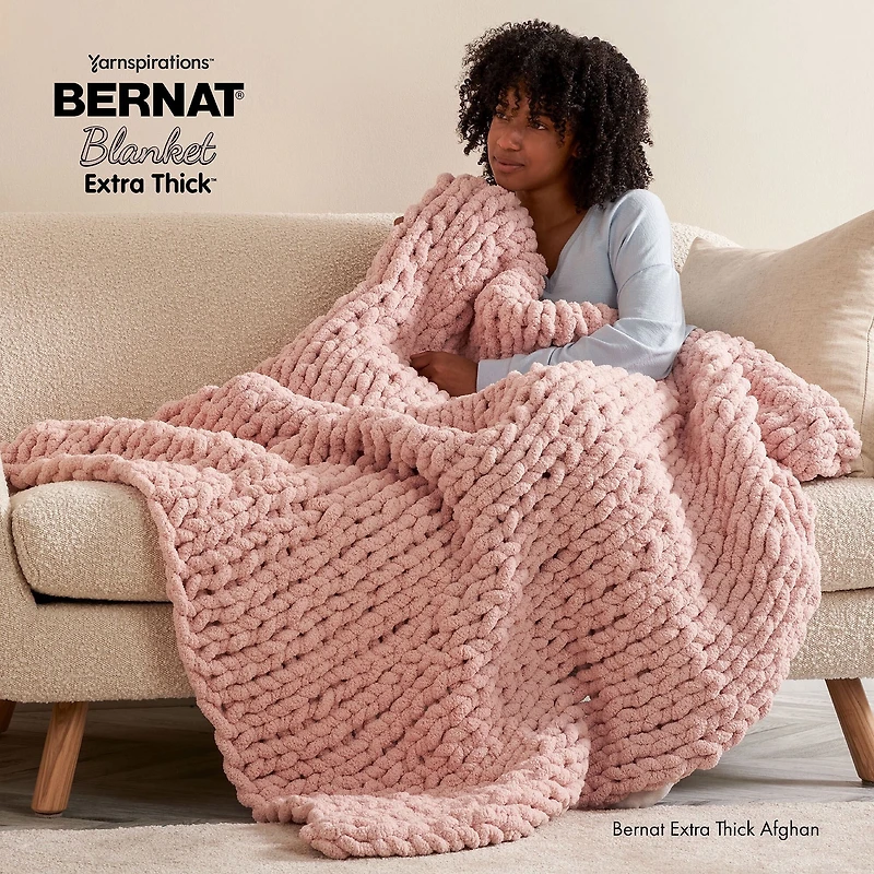 Bernat® Blanket Extra Thick™ #7 Jumbo Polyester Yarn, Teal Ivy 21.2oz/600g 72 Yards
