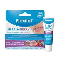Flexitol Lip Balm, Best Balm for Dry and Chapped Lips, Berry