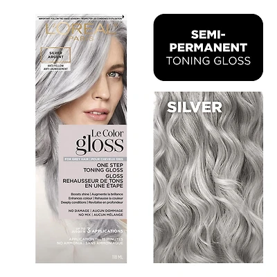 L'Oréal Paris Le Color Gloss, Gloss pour Cheveux en 1 Étape