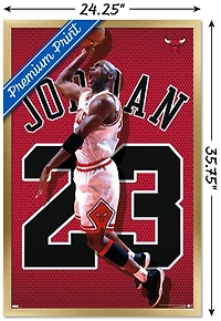 Michael Jordan - Jersey Wall Poster