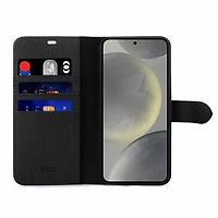 Blu Element Étui Folio 2 in 1 Noir pour Samsung Galaxy S25/Galaxy S24