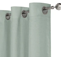 Faux Linen Single Window Panel