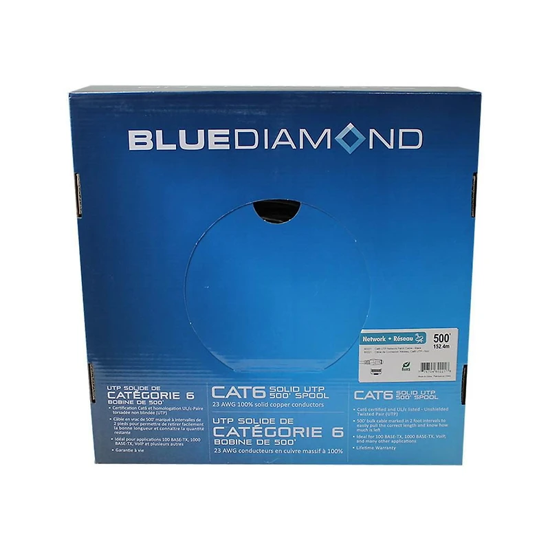 BlueDiamond UTP Patch Cable CAT6 Bobine