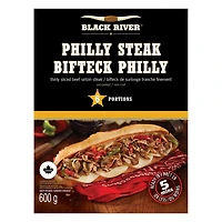 Black River Philly Steaks, 600g