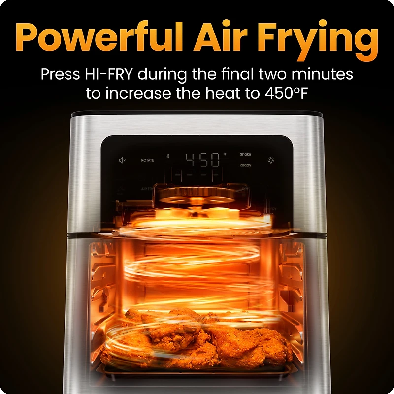 Chefman Air Fryer, Rotisserie an Dehydrator, 14qt