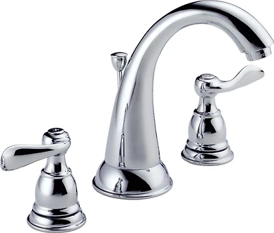 Peerless - Robinet de lavabo à deux manettes en chrome