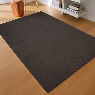 Tapis de Couloir Elion Lavable A la Machine Contemporain/Moderne pour Salon, Chambre, Salle Manger, Entrée, et Plus Encore.