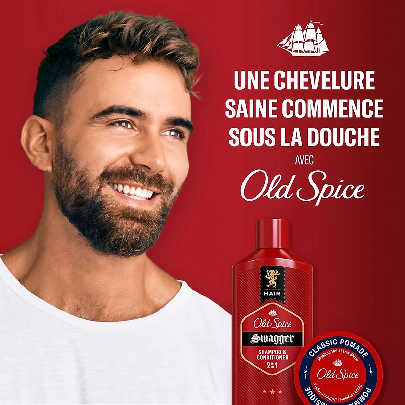 Old Spice Swagger 2in1 Shampoo and Conditioner for Men