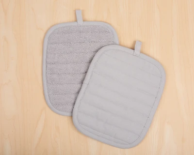 Mainstays 2 Pack Potholder - Silver