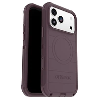 OtterBox Étui Defender Pro MagSafe avec Contrôle de la Caméra Trailhead (Violet) pour iPhone 17 Pro Max