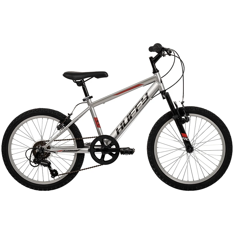 Huffy Rock Creek 20-inch Boys’ 6-speed Mountain Bike, Grey