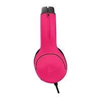 PDP Gaming LVL40 Wired Stereo Gaming Headset with Noise Cancelling Microphone: Nintendo Switch - Pink & Green