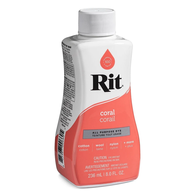 RIT All Purpose Liquid Dye, Pearl, 236 mL (8 oz)