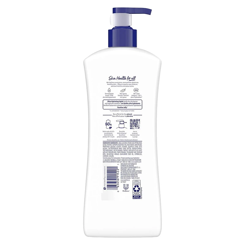 Vaseline Intensive Care Lotion Advanced Repair 48H Moisture, 600 ml