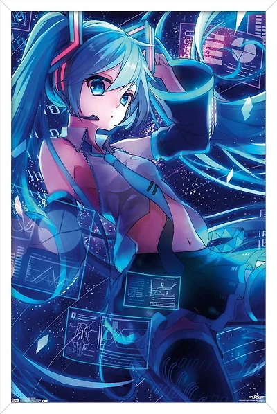 Hatsune Miku - Screens Wall Poster, 22.375" x 34"