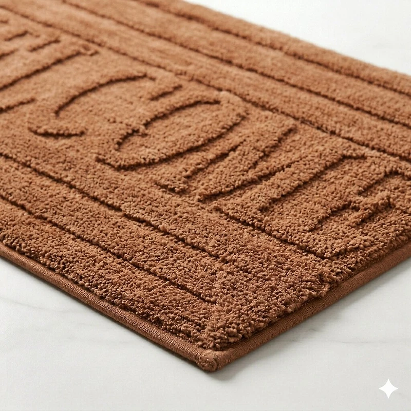 Ensemble de tapis de bain doux et absorbants Home Decor Inc Naples, 20 po x 30 po, lot de 2