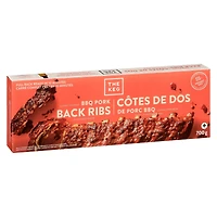 The Keg Pork back ribs Signature sauce BBQ, The Keg BBQ Pork Back Ribs 700g