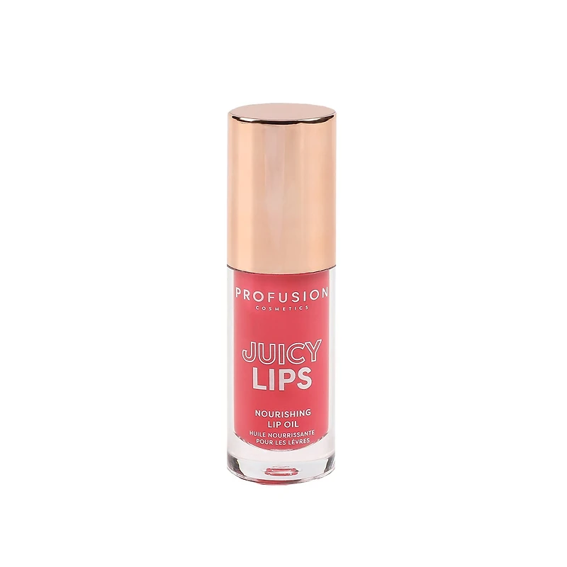Profusion Cosmetics | Juicy Lips, Lip Oil, Wild Watermelon, 1 Count, 0.18 Fl. Oz.
