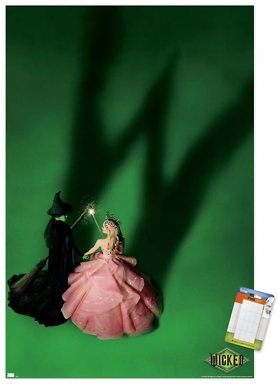 Wicked - Teaser One Sheet Wall Poster, 22.375" x 34"