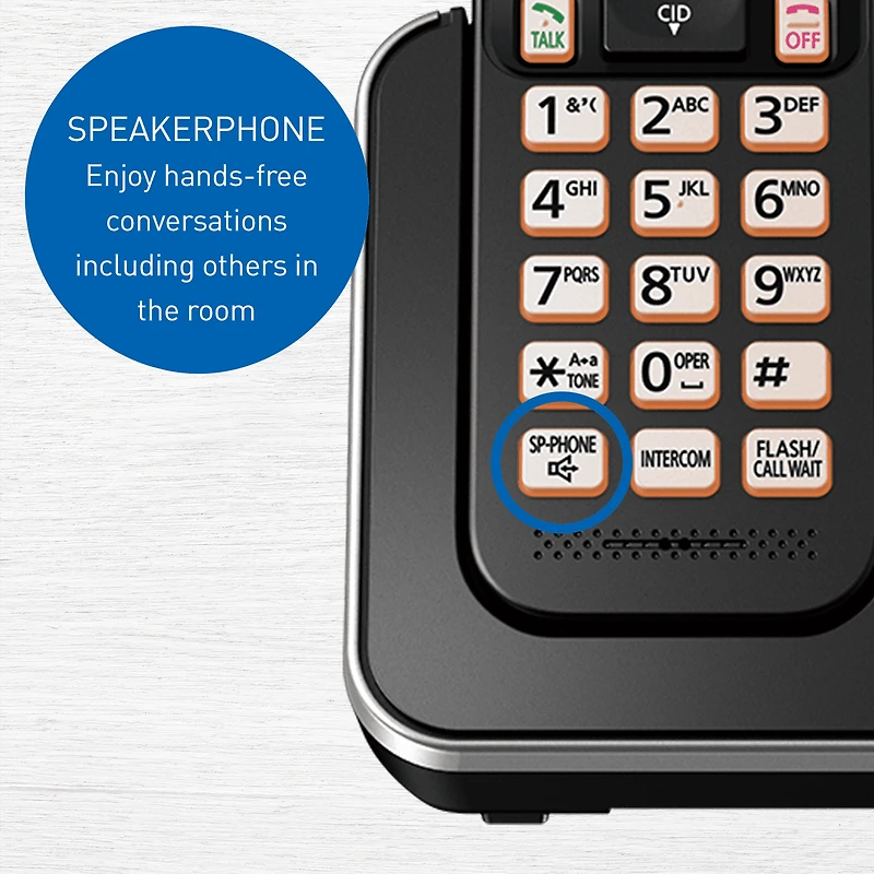 Téléphone Panasonic DECT 6.0 – 2 combinés