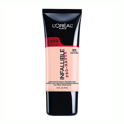 L'Oréal Paris Pro- Matte Foundation| Oil-Free, Lightweight