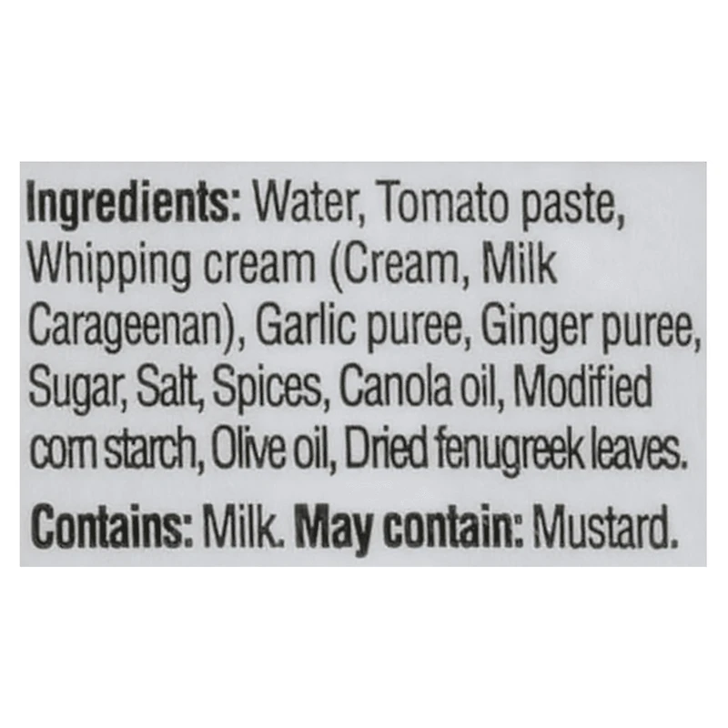 KFI Spicy Butter Chicken Cooking Sauce