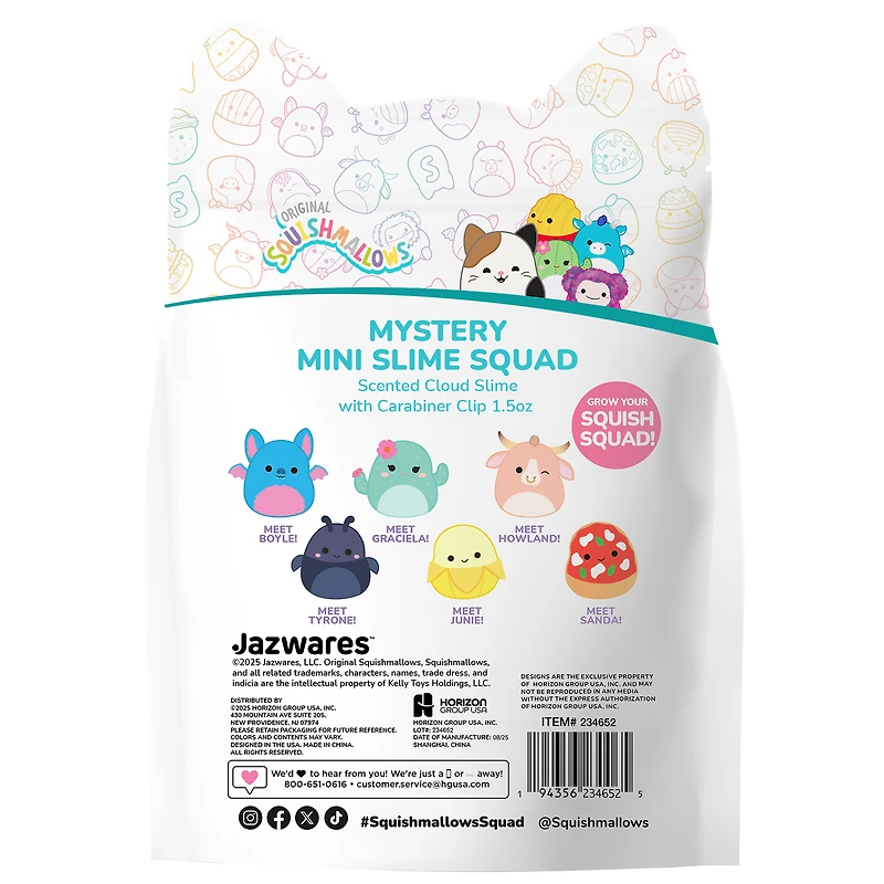 Original Squishmallows™ Mystery Mini Slime Squad