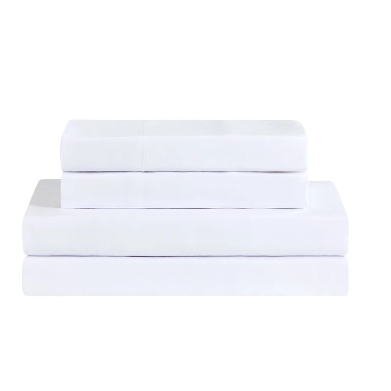 Mainstays All in One Lightweight Quilt Set and Sheet Set -7 Piece, King, Beige