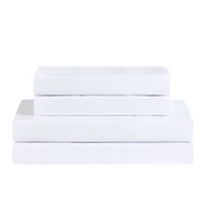 Mainstays All in One Lightweight Quilt Set and Sheet Set -7 Piece, King, Beige