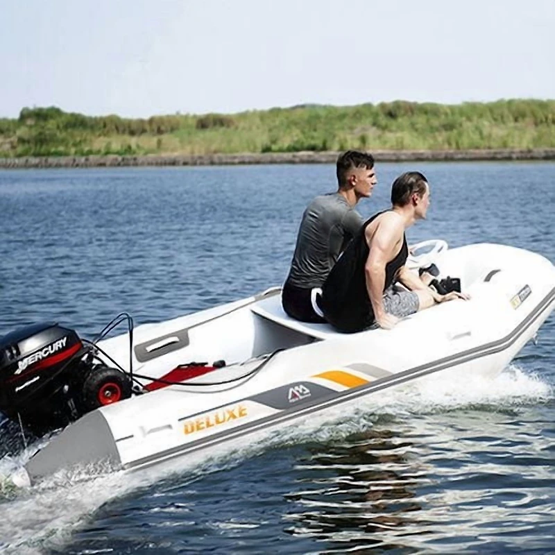 Bateau gonflable Deluxe Aqua Marina, radeau portable pour 2 personnes – PVC de qualité marine, léger et compact