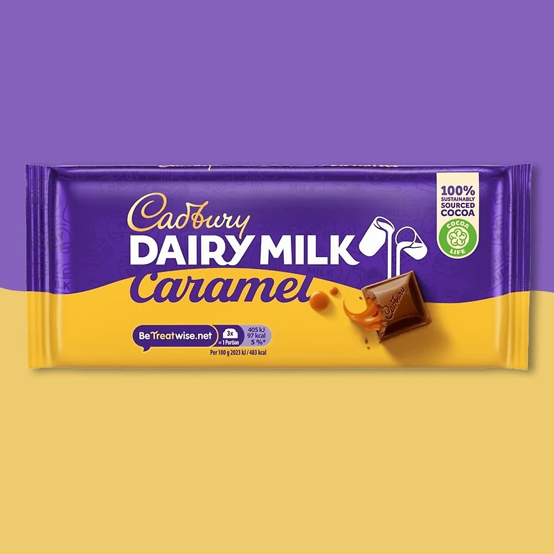 Cadbury Lait Lait Caramel-UK - 120g