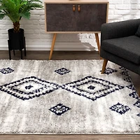 Rug Branch Retro Collection Modern Southwestern Area Rug