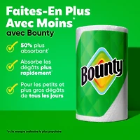 Bounty Paper Towel, 2 Rolls (4 Regular Rolls Equivalent)