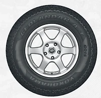 Yokohama Geolandar AT G015 tire 255/70R16 109T all weather tire