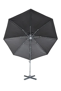 Valencia 10ft Cantilever Umbrella with Cross-Base Stand