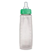 First Essentials by NUK Replacement Bottle Nipple, Silicone, Slow Flow, 0+ Months