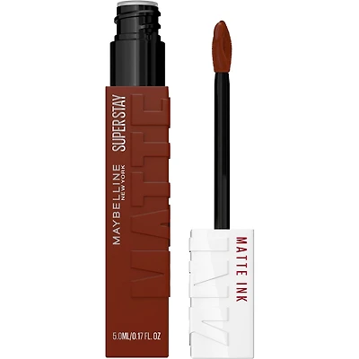 Maybelline New York SuperStay Matte Ink Liquid Lipstick Makeup, Long Lasting, High-Impact Lip Colour, Up to 16 hours, renegade ,5 ml