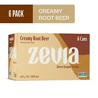 Zevia Racinette Crémeuse, Paquet Canettes6x355ml