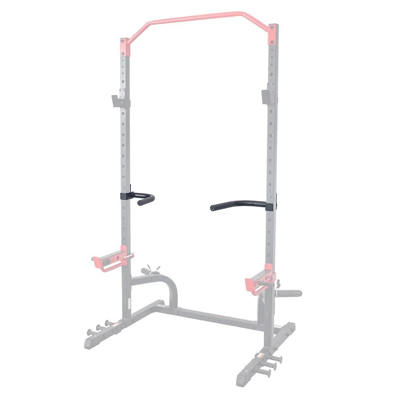Sunny Health & Fitness Dip Bar Attachment for Power Racks and Cages – SF-XFA002